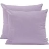 DecoKing Pagalvės užvalkalas 50×60, 2 vnt violetinės spalvos