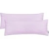 DecoKing Pagalvės užvalkalas 40×145 cm, 2 vnt LILA