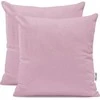 DecoKing Pagalvės užvalkalas 80×80 cm 2 vnt. OLDLILAC