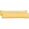 DecoKing Pagalvės užvalkalas oranžinis 20×145 cm (2 vnt)