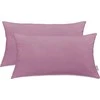 DecoKing Pagalvės užvalkalas 40×80 cm 2 vnt. PLUM
