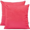 DecoKing Pagalvės užvalkalas 50×50 cm, 2 vnt RASPBERRY