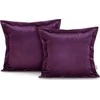 Plum Pagalvės užvalkalas aksomas bordo 45×45 cm 2 vnt AH