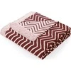 AmeliaHome Rožinis pledas ZARIA Twisty, 150 x 200 cm