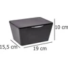 BRASIL storage container, organizer - juodas, WENKO