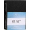 AmeliaHome Paklodė su guma 200–220×200+30 juoda AH Ruby