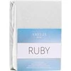 AmeliaHome Paklodė su guma 200–220x200+30 balta AH RUBY