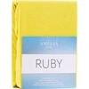 AmeliaHome Paklodė su guma 200–220×200+30 cm geltona AH RUBY