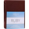 AmeliaHome Paklodė su guma 220–240x220x30 cm ruda AH