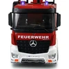 Amewi AMEWI Mercedes-Benz gaisrinių sunkvežimių oro kopėčios, RTR 2,4 GHz