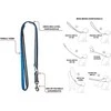 Ami Play Reguliuojamas pavadėlis Amiplay Denim, tamsiai mėlyna, 1-2 m