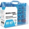Lempučių ir saugiklių rinkinys, 18 vnt., h1+h7, amio-01498