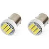 Amio LED lemputės Standard BA9s 3xSMD 7020 12V 2vnt.