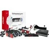 Parkavimo pagalbos sistema LED, 8 juodi jutikliai, vidinis montavimas 16,5 mm AMIO-02256