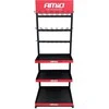 Vitrina su lentynomis ir kabliukais amio-04803