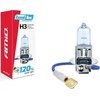 Żarówka Halogeninė lemputė H3 12V 55W „Lumitec Super Baltas“ +120% amio-02136