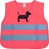 Vaikiška atšvaitinė liemenė DOG, rožinė AMIO-03990