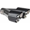Duslintuvo antgalis 32-52 mm, nerūdijančio plieno, carbon, dvigubas, kairysis, AMiO‑04069