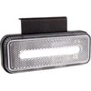 Gabaritinis LED žibintas AMiO OM-02-W, stačiakampis, baltas