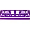 Numerio laikiklis – metalizuotas violetinis, AMIO-03172