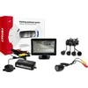 Amio Parkavimo pagalbos sistema TFT01 4,3" su CAM-402 LED kamera, 4 juodi jutikliai GOLD