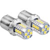 LED lemputės canbus 3030 16smd 1156 ba15s p21w r10w r5w baltas 12v 24v amio-02796