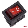 Rotorinis jungiklis su raudonu apšvietimu 20a 12v 24v amio-04440