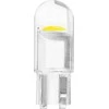 Standartinė skaidriai balta LED lemputė T10 W5W 12V balta 100 vnt. amio-02955