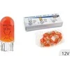 Halogeninės lemputės WY5W T10 5W W2.1x9.5D gintaro spalvos 12V 10 vnt. amio-01481