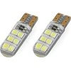 Żarówki led standard t10 w5w 12xsmd 2835 12v silikon amio-01095