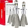 LED žibintų lemputės FLEX+ series H4 lens 12V 24V 6000K Canbus, 2 vnt. AMIO-03658
