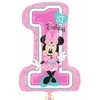 AMSCAN Balon foliowy Cyfra Minnie 1 urodziny (3435201)