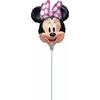 AMSCAN folijos balionas lazdelei - Minnie Mouse - cm universalus (46104-uniw) - 46104-uniw
