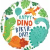 AMSCAN Happy Dino-Birthday folijos balionas - 43 cm - 1 vnt. universalus (40232-uniw) - 40232-uniw