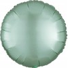 AMSCAN Luster Mint Žalias folijos balionas, apvalus, 43 cm, 9914107