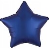 AMSCAN folijos balionas Luster Navy mėlynas star 48cm 9914112