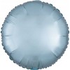 AMSCAN folijos balionas Luster Pastel mėlynas apvalus 43cm 9914116