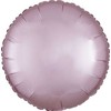 AMSCAN folijos balionas Luster Pastel rožinis apvalus 43cm 9914119