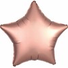 AMSCAN folijos balionas Luster Rose Copper star 48cm 9914133