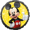 Usorteret AMSCAN Mickey Mouse folijos balionas - 43 cm - 1 vnt. universalus (44869-uniw) - 44869-uniw