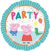 AMSCAN Peppa Pig folijos balionas, apvalus, spalvingas