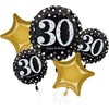 AMSCAN folijos balionų puokštė "30" universalus