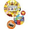 Anagram H-BDAY XL folijos balionas 71x55 cm
