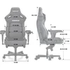 AndaSeat Kėdė Anda Kaiser 4 XXL Pilkas fabric