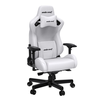 Žaidimų kėdė AndaSeat Kaiser 2 XL, PVC oda, balta