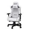 Žaidimų kėdė AndaSeat Kaiser 2 XL, PVC oda, balta