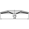 ANDRE ŠLIFAVIMO DISKAS ŽIEDLAPINIS 125mm P40 ECO LINE IV VERSIJA