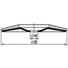 ANDRE ŠLIFAVIMO DISKAS ŽIEDLAPINIS 125mm P80 ECO LINE II VERSIJA