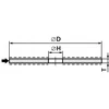 ANDRE PJOVIMO DISKAS METALUI 230 x 2,0mm INOX PRO LINE 95A36RBF