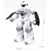 Anek Robotas su nuotolinio valdymo pulteliu mėlynas